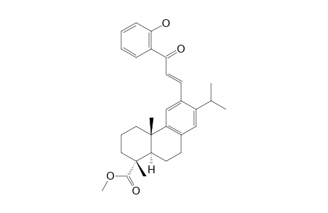 METHYL-12-[2-(2-HYDROXYBENZOYL)-VINYL]-DEHYDROABIETATE