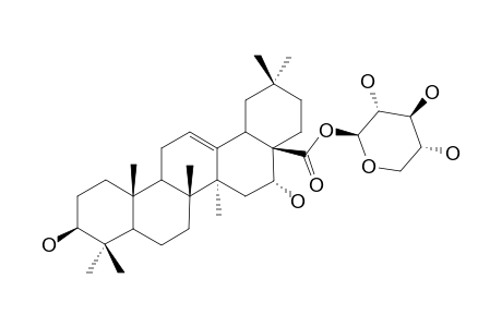 28-O-XYLOPYRANOSYL-ECHINOCYSTIC-ACID-ESTER