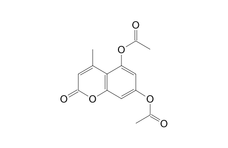 5,7-Diacetoxy-4-methyl-coumarin