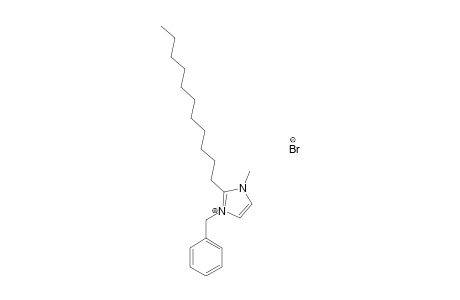 3-benzyl-1-methyl-2-undecylimidazolium bromide