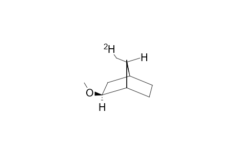 7-SYN-(DEUTERIOMETHYL)-2-EXO-METHOXY-BICYCLO-[2.2.1]-HEPTANE