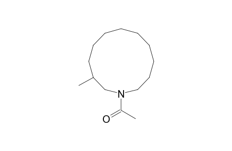 1-ACETYL-3-METHYLAZACYCLODODECANE