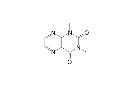 2,4(1H,3H)-Pteridinedione, 1,3-dimethyl-