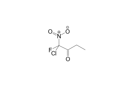 1-FLUORO-1-CHLORO-1-NITROBUTANONE-2