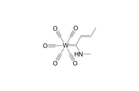 Carbon monoxide;[(E)-1-(methylamino)but-2-enylidene]tungsten