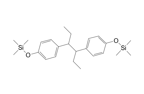 [4-(1-Ethyl-2-(4-[(trimethylsilyl)oxy]phenyl)butyl)phenoxy](trimethyl)silane