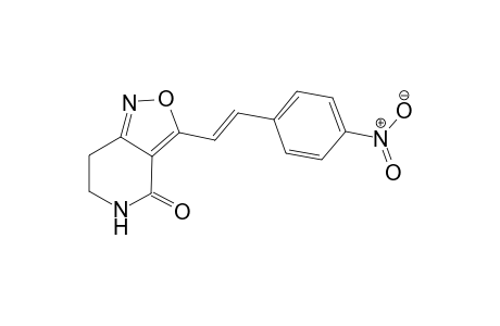 3-[2-(4-Nitrophenyl)ethenyl]-4,5,6,7-tetrahydroisoxazolo[4,3-c]pyridin-4-one