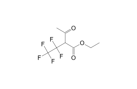 2-Acetyl-3,3,4,4,4-pentafluoro-butyric acid ethyl ester