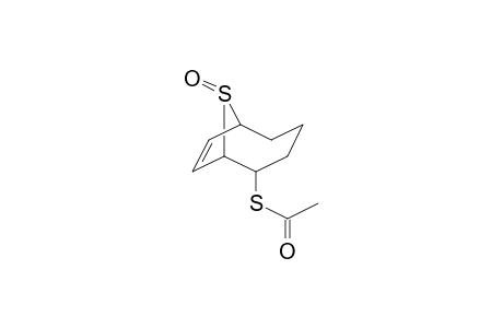 S-(9-Oxido-9-thiabicyclo[4.2.1]non-7-en-2-yl) ethanethioate