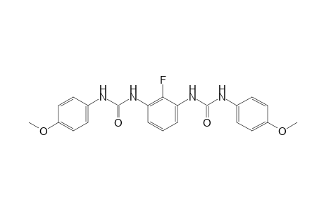 1,1'-(2-fluoro-m-phenylene)bis[3-(p-methoxyphenyl)urea]