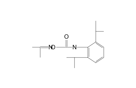 acetone, O-[(2,6-diisopropylphenyl)carbamoyl]oxime