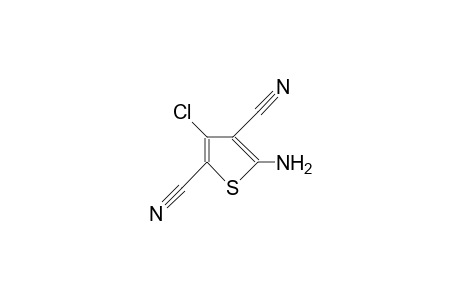 5-Amino-3-chloro-thiophene-2,4-dicarbonitrile