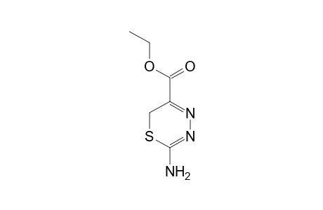 6H-1,3,4-Thiadiazine-5-carboxylic acid, 2-amino-, ethyl ester