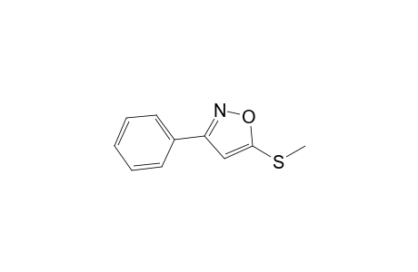 5-(methylthio)-3-phenyl-isoxazole