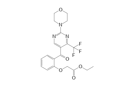 Ethyl (2-{[2-(Morpholin-4-yl)-4-(trifluoromethyl)pyrimidin-5-yl]carbonyl}phenoxy)acetate