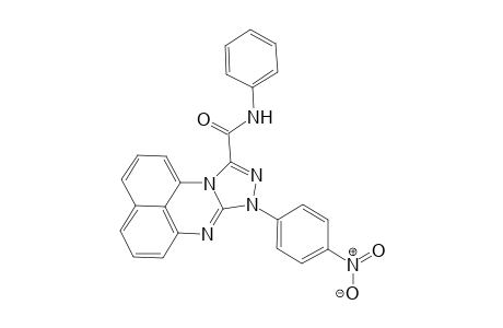 8-(4-Nitrophenyl)-10-phenylcarbamoyl-[1,2,4]-triazolo[4,3-a]perimidine