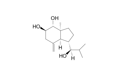 (1-R,2-R,5-S,6-S,7-R,10-S)-AX-4-(15)-ENE-1-ALPHA,2-BETA,7-BETA-TRIOL