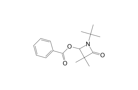 2-Azetidinone, 4-(benzoyloxy)-1-(1,1-dimethylethyl)-3,3-dimethyl-