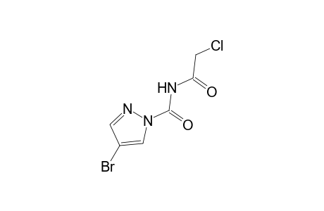 4-bromo-N-(chloroacetyl)-1H-pyrazole-1-carboxamide