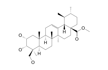 2-ALPHA,3-ALPHA,24-TRIHYDROXY-URSA-12-EN-28-OIC-ACID-METHYLESTER