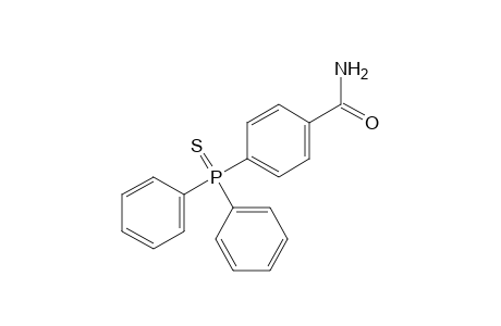 p-(DIPHENYLPHOSPHINOTHIOYL)BENZAMIDE