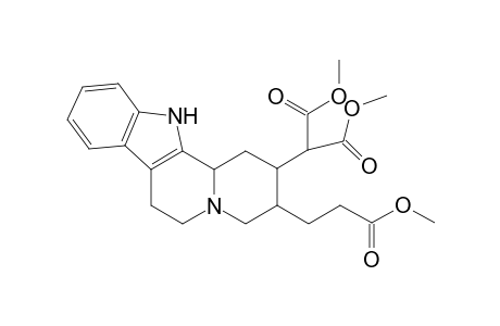 Allo-7-dicarbomethoxymethyl-8-carbomethoxyethyl-1,2,6,7,8,9-hexahydro-indolo(2,3A)quinolizine