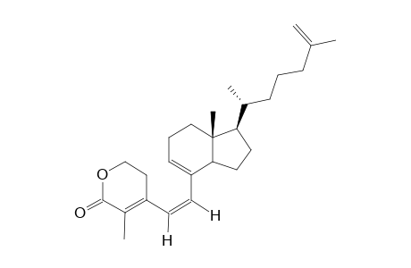 (6Z)-9,10-SECO-CHOLESTA-5(10),6,8,25-TETRAEN-2-OXA-1-ONE;(VITAMIN-D-DERIVATIVE)