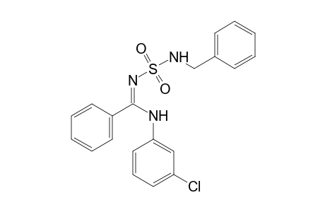 N'-(benzylsulfamoyl)-N-(m-chlorophenyl)benzamidine