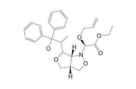 ETHYL-(1'S,2R,2''S,5'R,8'S)-2-[2'-(1'',1''-DIPHENYL-1''-HYDROXYPROPAN-2''-YL)-3',7'-DIOXA-2'-AZABICYCLO-[3.3.0]-OCTAN-8-YL]-3-OXAHEX-5-ENOATE