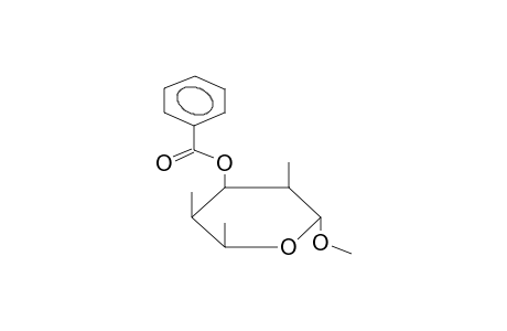 METHYL 2,4,6-TRIDEOXY-3-O-BENZOYL-2,4-DI-C-METHYL-ALPHA-L-TALOHEXOPYRANOSIDE