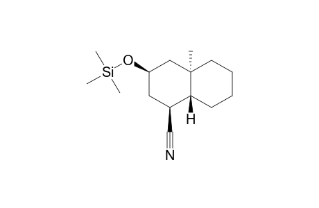 (1-ALPHA,3-ALPHA,4A-BETA,8A-ALPHA)-4A-METHYL-3-TRIMETHYLSILYLOXY-DECAHYDRONAPHTHALENE-1-CARBONITRILE