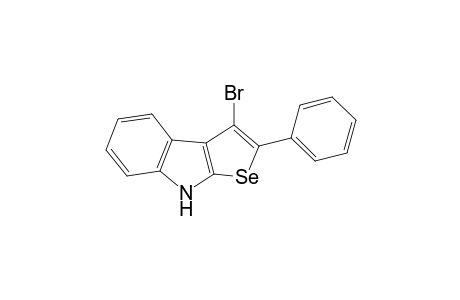 3-Bromo-2-phenyl-8H-selenopheno[2,3-b]indole