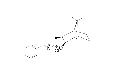 [2R-(2-ALPHA(S*),3A-ALPHA,4-BETA,7-BETA,7A-ALPHA)]-N-(OCTAHYDRO-7,8,8-TRIMETHYL-4,7-METHANOBENZOFURANE-2-YL)-BENZOLETHANEAMIN-HYDROCHLORIDE