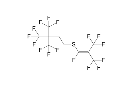 BETA-(PERFLUORO-TERT-BUTYL)ETHYLPERFLUOROISOBUTENYLSULPHIDE