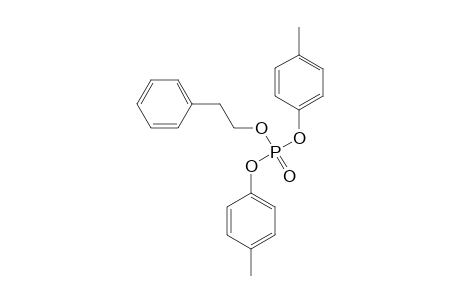 2-PHENYLETHYL-BIS-(4'-METHYLPHENYL)-PHOSPHATE