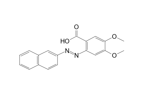 4,5-Dimethoxy-2-(naphthalen-2-ylazo)-benzoic acid