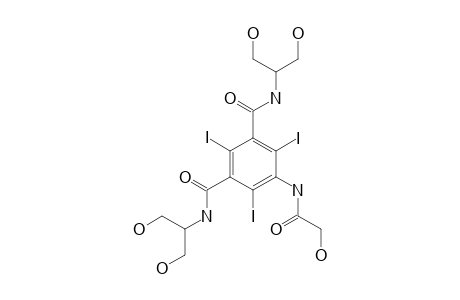 N,N'-BIS-[2-HYDROXY-1-(HYDROXYMETHYL)-ETHYL]-5-(HYDROXYACETYL)-AMINO-2,4,6-TRIIODOISOPHTHALDIAMIDE