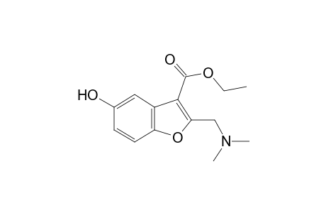 Ethyl 2-[(dimethylamino)methyl]-5-hydroxy-1-benzofuran-3-carboxylate