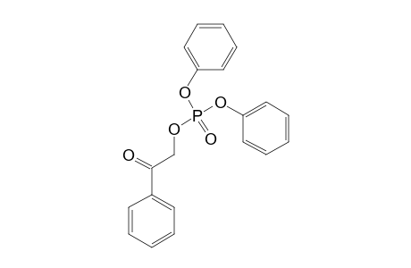 .alpha.-(Diphenylphosphoryloxy)acetophenone