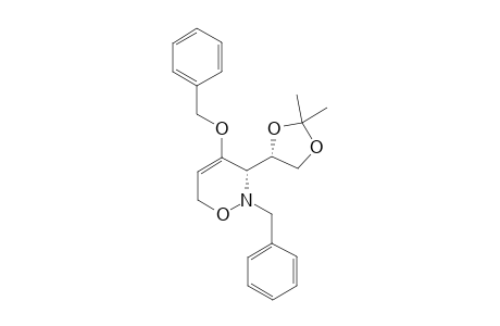 (3S,4'S)-2-BENZYL-4-BENZYLOXY-3-(2',2'-DIMETHYL-1',3'-DIOXOLAN-4'-YL)-3,6-DIHYDRO-2H-1,2-OXAZINE