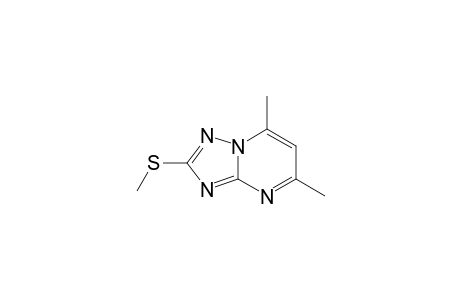 5,7-DIMETHYL-2-METHYLTHIO-1,2,4-TRIAZOLO-[1.5-A]-PYRIMIDINE