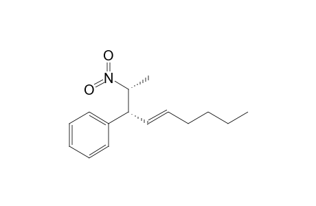 Benzene, [1-(1-nitroethyl)-2-heptenyl]-, [R*,R*-(E)]-