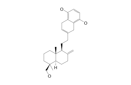 (1-S,4A-R,5-S,8A-R)-5-[2'-(5'',8''-DIHYDROXY-1'',4''-DIHYDRONAPHTHALEN-2''-YL)-ETHYL]-1,4A-DIMETHYL-6-METHYLENE-DECAHYDRONAPHTHALEN-1-YLMETHANOL