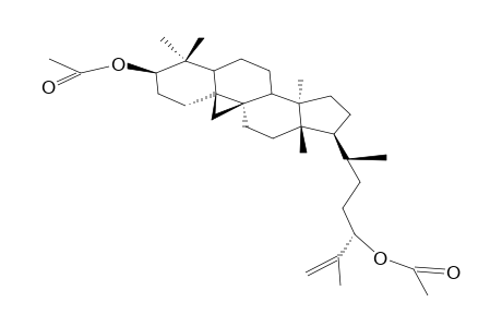 3-BETA,24-DIACETOXY-(24R)-CYCLOART-25-ENE