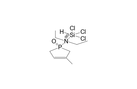 1-OXO-1-DIETHYLAMINO-3-METHYL-3-PHOSPHOLENE TRICHLOROSILANE COMPLEX