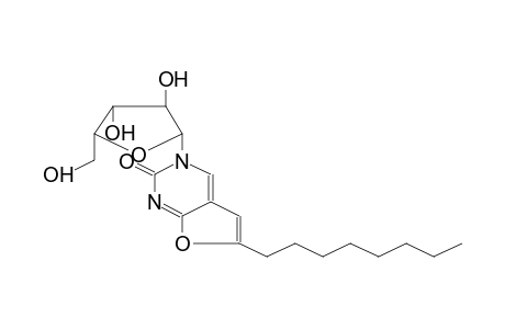 3-(BETA-D-XYLOFURANOSYL)-6-OCTYLFURO[2,3-D]PYRIMIDIN-2-ONE