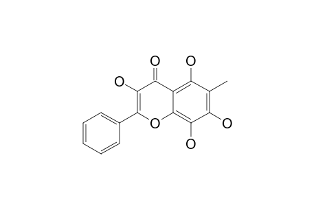 PLATANIN;6-C-METHYL-5,7,8-TRIHYDROXY-FLAVONOL