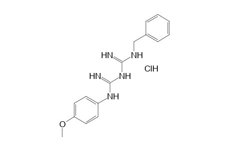 1-benzyl-5-(p-methoxyphenyl)biguanide, hydrochloride