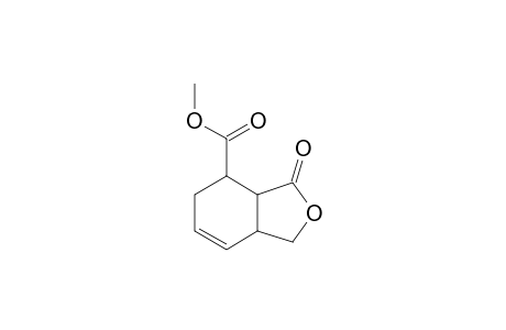 (1RS,2SR,6RS)-Methyl 9-oxo-8-oxabicyclo-[4.3.0]non-4-ene-2-carboxylate