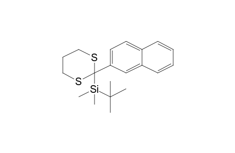 t-Butyldimethyl(2-naphthalen-2-yl[1,3]dithian-2-yl)silane